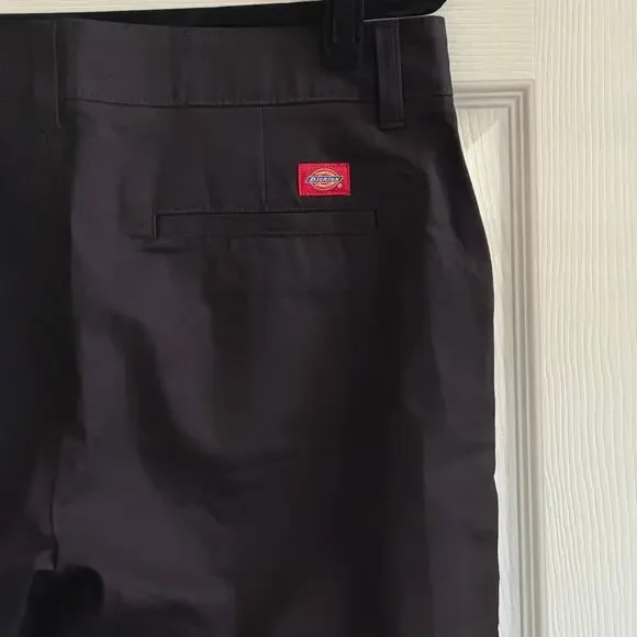 Dickies Women’s FLEX Relaxed Fit Work Pants Black Size 10R Utility Streetwear - Picture 8 of 10